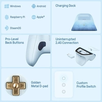 [R$143 gpay +moedas] Controlador sem fio 8BitDo-Ultimate para PC