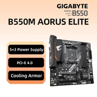 Placa mãe GIGABYTE B550M AORUS ELITE AMD