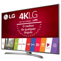 Smart TV LED 60" Ultra HD 4K LG 60UJ6585 WebOS 3.5, HDR 4 HDMI 3 USB - R$ 4319