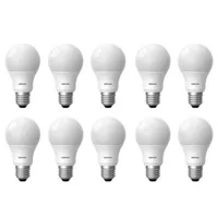 10 Lâmpadas de Led A40 7W 610 Lumens 5000K Base E27 Cor: Branca- Osram - R$ 70