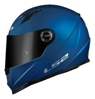Capacete LS2 FF358 Azul Fosco com Viseira Fumê - Tamanho 54 