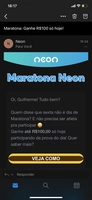 [SELECIONADOS C/C NEON] Ganhe até R$ 100,00 | R$ 10,00 só por participar