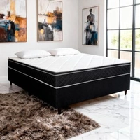 Colchão Casal D33 Paraiso c/ Base 138x188x60