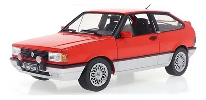 Miniatura VW Gol GTI 1992 Vermelho 1:24