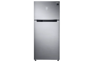 Geladeira Samsung RT53K Inverter Frost Free Duplex 5-em-1 e Twin Cooling Plus 528L Inox Look 110V