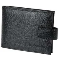 [EXTRA] Carteira Masculina em Couro Valentin 103 Tonin - Preta Tamanho M - Preta