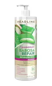 HEADLINE, Shampoo Babosa Repair, Limpa e Restaura, 1L