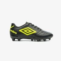 Chuteira Campo Umbro Class 2.2 Jr,Preto/Limao, 28 