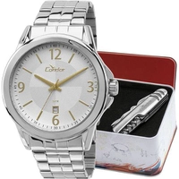 Kit Relógio Condor Masculino Com Canivete Co2115vo/k3k - R$95