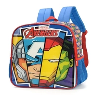 Mochila Infantil Avengers Azul Luxcel