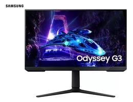 Monitor Samsung Odyssey G3", 27", 180Hz, 1ms,Ajuste de Altura, Freesync, DP, HDMI, FHD