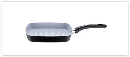 [Walmart] Grill com Revestimento Cerâmico Ceramic Life Preta 26 X 26 cm - Brinox por R$ 42