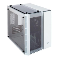 Gabinete Corsair Crystal 280X Lateral Vidro Temp Branco Mini Tower, CC-9011136-WW | R$579