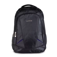 Mochila para notebook executiva convoy ys28161 em poliester 18 preto com azul