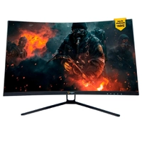 Monitor Gamer Husky Storm 27' LED, Curvo, 165 Hz, Full HD, 1ms, Adaptive Sync, HDMI/DisplayPort, Ajuste de Ângulo - HGMT001