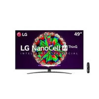 [R$200 AME + cupom R15$ R$2484] Smart TV Nanocell 49" LG NANO81 R$2700