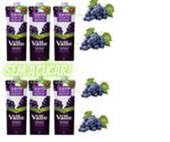 Suco De Uva Dell Vale  Néctar Sem Açúcar 1L-06Unidades