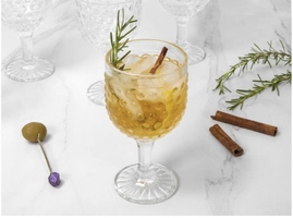 Jogo de Taças de Vidro 6 Peças 265ml Casambiente - Acqua R$39