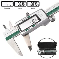 Paquímetro digital de aço inoxídavel Daniu com resolução de 0,01mm - R$87