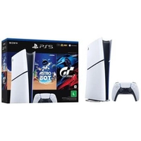 PS5 Slim Digital 1TB com Controle e 2 Jogos