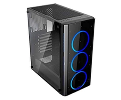 (PRIME) Gabinete Gamer Apache Air Vidro Mid Tower Akasa A-ATX09-A1B