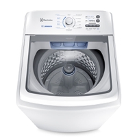Máquina de Lavar Electrolux 15kg Branca Essential Care com Cesto Inox e Jet&Clean (LED15) - 127V 220V