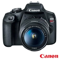 Canon T7 Plus + 18-55mm | R$1.894