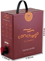 Conchego Tempranillo Bag in Box 3L 2022 | Vinho na Caixa