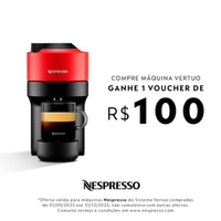Cafeteira Nespresso Vertuo Pop Vermelha