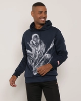 Blusão Moletom Masculino Homem Aranha Marvel Marinho