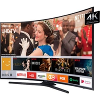 Smart TV LED Curva 49" Samsung 49MU6300 UHD 4k com Conversor Digital 3 HDMI 2 USB Espelhamento de Tela - R$ R$2.299,99 (R$ 460,00 de volta AME)