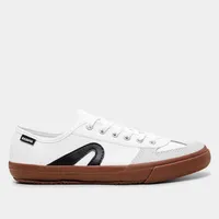 Tênis Rainha Vl 2500 Unissex - Branco+Preto - Tamanhos disponíveis do 37 ao 43.