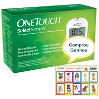 Kit Medidor de Glicemia One Touch Select Simple Johnson&Johnson