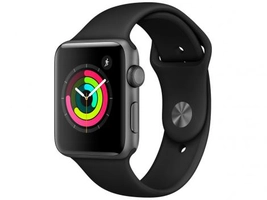 Apple Watch Series 3 42mm GPS Integrado - Wi-Fi Bluetooth Pulseira Esportiva 8GB