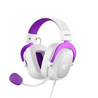 Headset Fone de Ouvido Havit HV-H2002d Purple, Gamer, com Microfone, Falante 53mm, Plug 3, 5mm: compatível com XBOX ONE e PS4, HAVIT, HV-H2002d