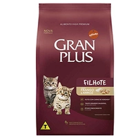 Ração para Gatos Filhotes Gran Plus Frango e Arroz 10,1Kg