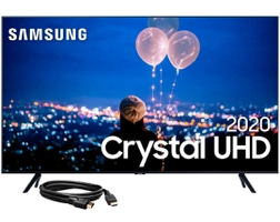 Samsung Smart TV 50'' Crystal UHD 50TU8000 4K + Cabo HDMI 1.4, High speed, c/Ethernet (3D) 3 metros