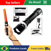 [DoBrasil/Moedas] Lanterna Tática Swat, Profissional Recarregável