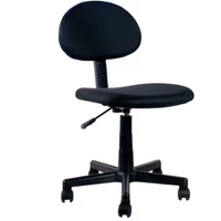 Cadeira para Computador Econômica Preta - Preto