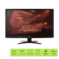 Monitor Gamer Acer GN246HL 24" Full HD 144Hz 1ms DVI VGA HDMI - R$1028