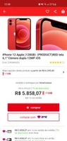 Iphone 12 128GB | R$5.838
