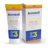 [+Por- R$ 14,78] Acnezil  Protetor Solar Facial FPS 30 - 60g