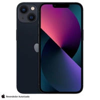 iPhone 13 Apple (128GB) Meia-noite, Tela de 6,1", 5G e Câmera Dupla de 12 MP