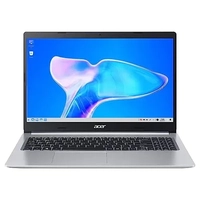 Notebook Acer Aspire5 A515-45-R36L Ryzen7 5700U 12GB RAM (AMD Radeon) 512GB SSD 15.6” LED IPS Full HD Prata Teclado numérico Independente Linux Gutta