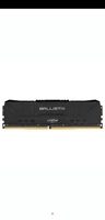 Memória Crucial Ballistix 8GB DDR4 3000 Mhz, CL15, Preto | R$238
