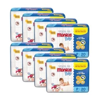 Fralda Turma da Mônica Baby P 160 Unidades