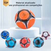 (Moedas) Bola de futebol oficial nº 5/Bola de jogo profissional/Deslumbrante grafite colorido personalizado - AliExpress 18