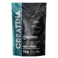 Creatina Monohidratada 1Kg - 100% Pura Importada - Soldiers Nutrition