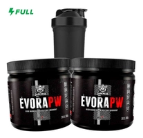 2x Evora Pw Darkness 300g Integral Médica + Coquetele Brinde | R$156