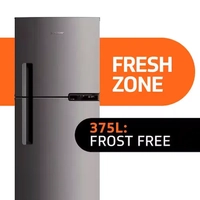 Geladeira Brastemp BRM44HK Frost Free Duplex com Compartimento Extrafrio e Fresh Zone Inox - 375L - 110V
